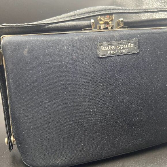 KATE Spade Nylon Structured Bag Vintage 90s - Picture 8 of 10